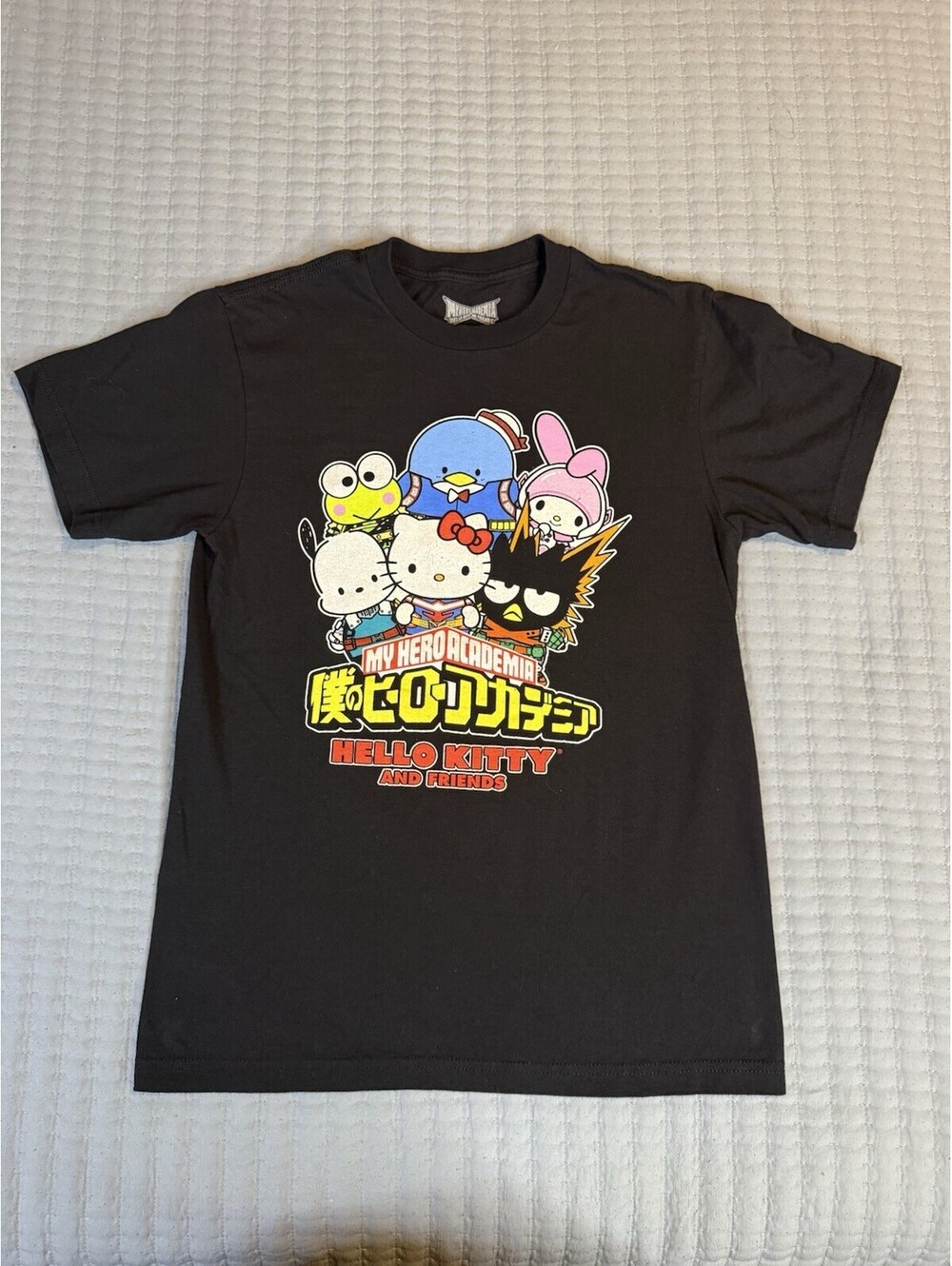 My Hero Academia Hello Kitty And Friends Sanrio Graphic T-Shirt Men’s Small